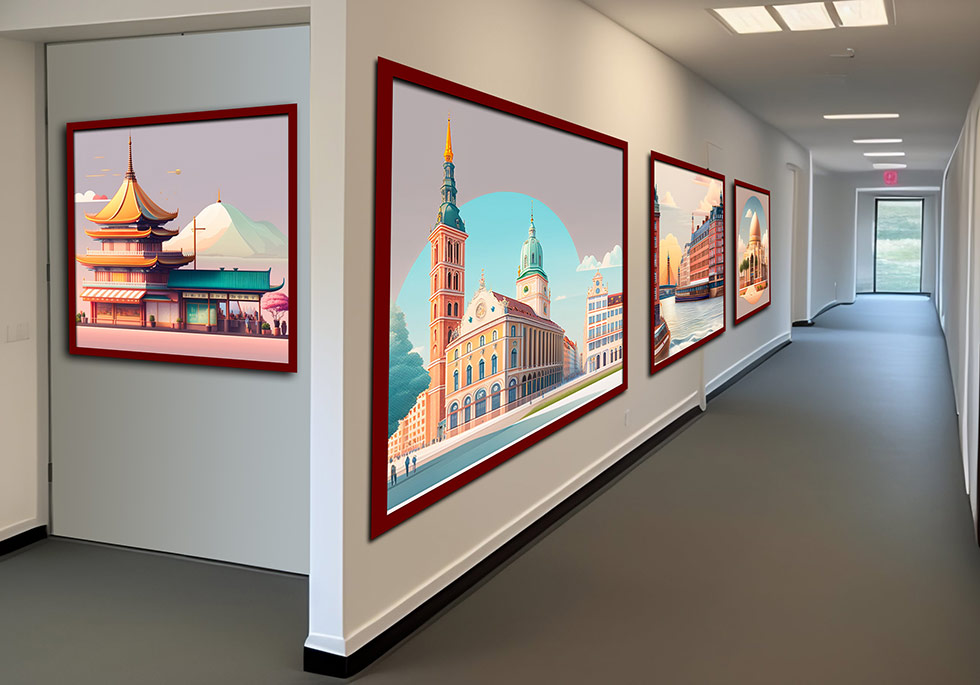 Bürobilder – Kunst für Unternehmen