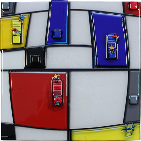 Hommage an Piet Mondrian