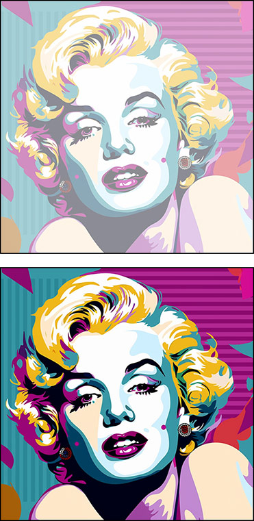Malvorlagen Pop Art bestellen