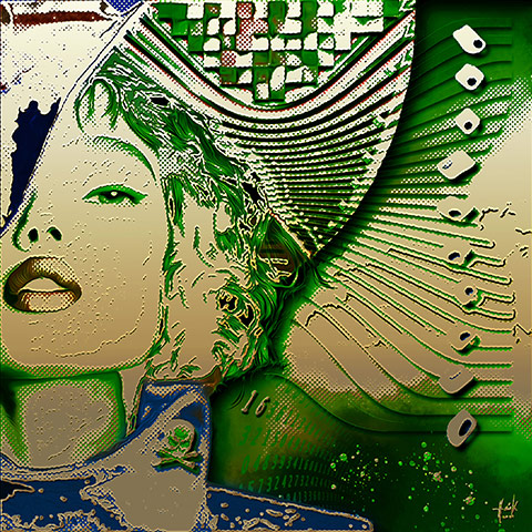 moderne Frauengemälde