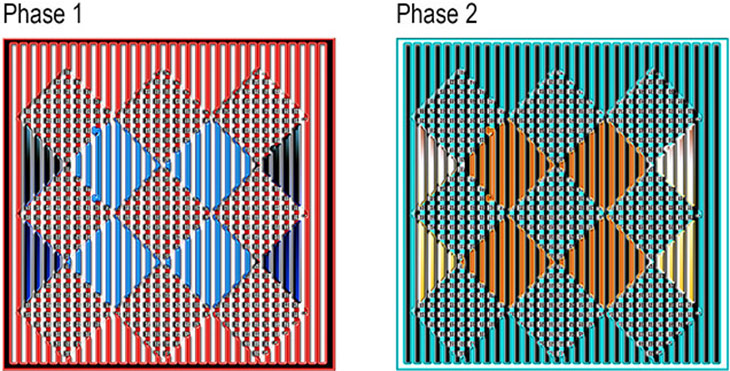 Op Art Grafik auf Wunsch